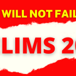 NEVER FAIL IN PRELIMS