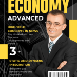 Black Modern Economy Business Magazine Cover