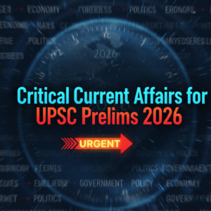 UPSC Prelims 2026 Current Affairs Pack